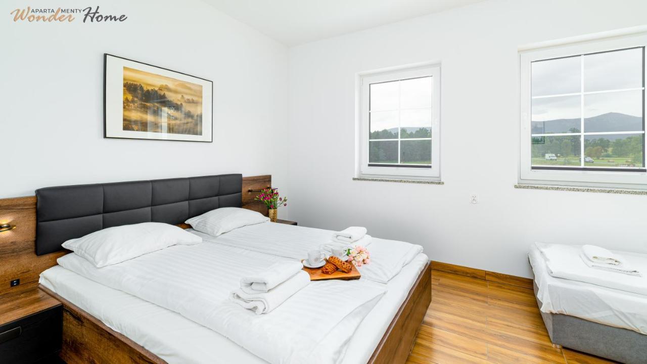 Wonder Home - Apartamenty Halo Karkonosze Z Ogrodem, Sezonowym Basenem, Placem Zabaw I Widokiem Na Sniezke - Zlokalizowane Blisko Karpacza Мыслаковице Экстерьер фото
