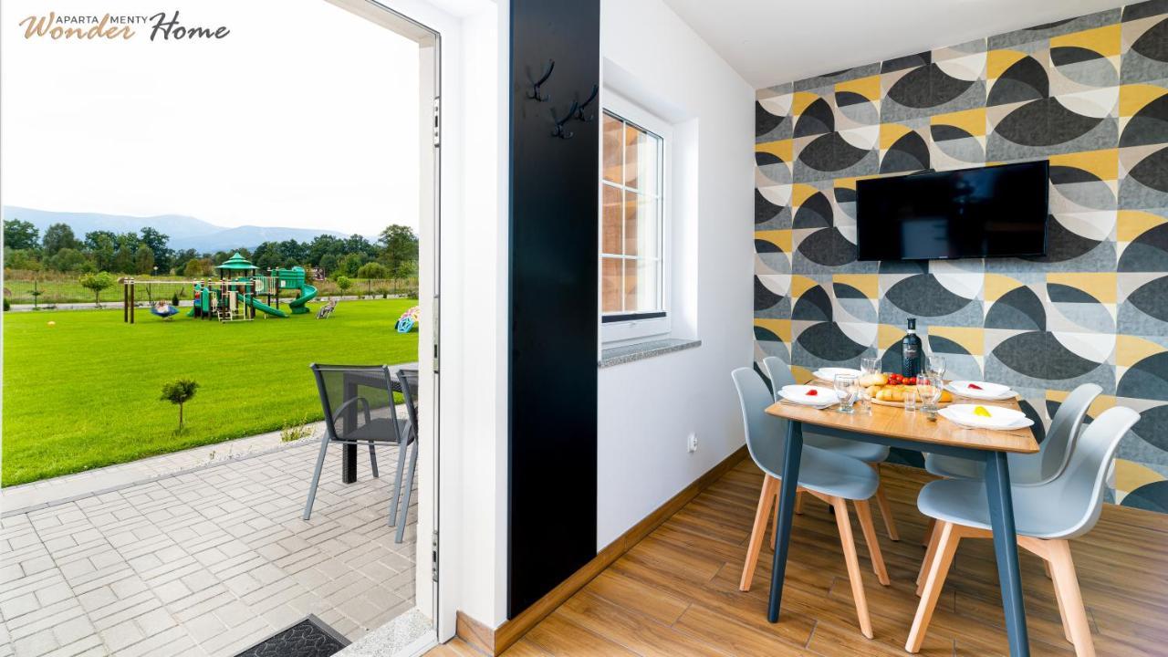Wonder Home - Apartamenty Halo Karkonosze Z Ogrodem, Sezonowym Basenem, Placem Zabaw I Widokiem Na Sniezke - Zlokalizowane Blisko Karpacza Мыслаковице Экстерьер фото